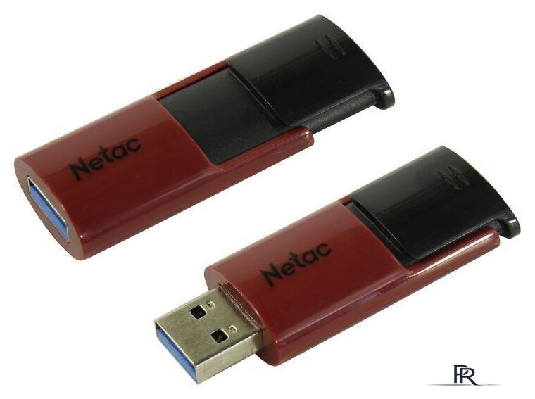 USB Flash Netac 128GB USB 3.0 FlashDrive Netac U182 Red - Изображение №1 — Интернет-магазин ПроЗаказ