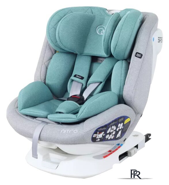Детское автокресло Rant Nitro Isofix UB619 (серый/мятный) - Изображение №1 — Интернет-магазин ПроЗаказ