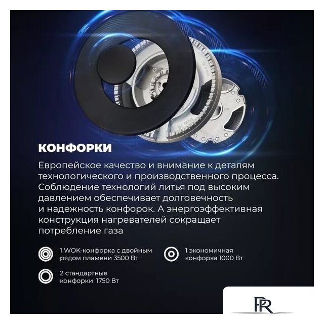 Варочная панель DeLonghi BF 46 PRO RUS - Изображение №6 — Интернет-магазин ПроЗаказ