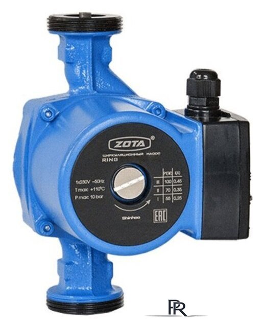 Циркуляционный насос Zota Ring 25-80 S 180 (с гайками) - Изображение №1 — Интернет-магазин ПроЗаказ