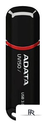 USB Flash ADATA UV150 128GB (черный) - Изображение №1 — Интернет-магазин ПроЗаказ