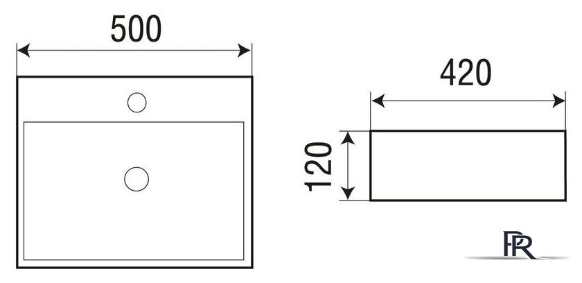 Умывальник WeltWasser Elbach 21733 MB - Изображение №4 — Интернет-магазин ПроЗаказ