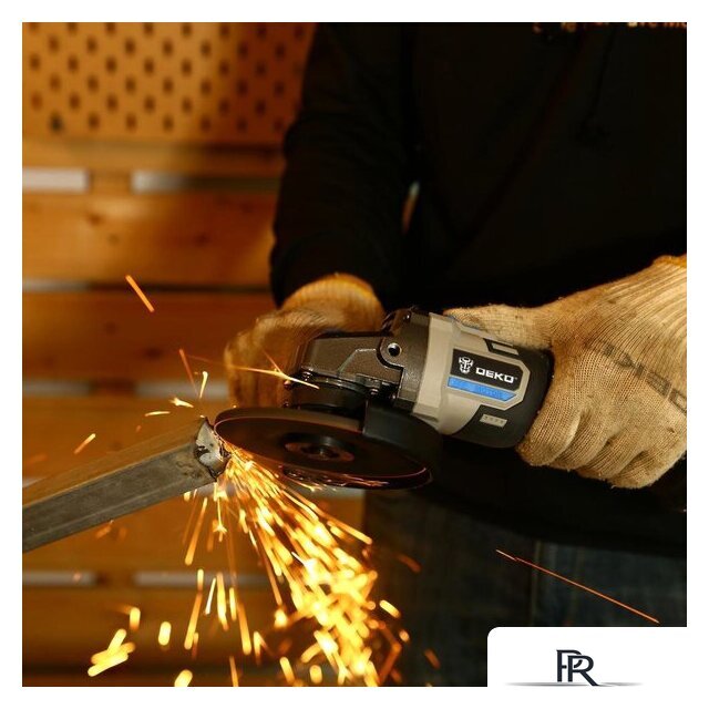 Угловая шлифмашина Deko DKAG20 Set (с 2-мя АКБ) - Изображение №6 — Интернет-магазин ПроЗаказ