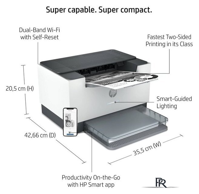 Принтер HP LaserJet M209dw 6GW62F - Изображение №9 — Интернет-магазин ПроЗаказ