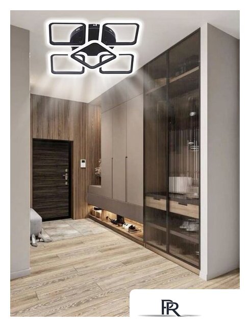 Припотолочная люстра Aitin Pro B5105A/4+1 (черный) - Изображение №7 — Интернет-магазин ПроЗаказ