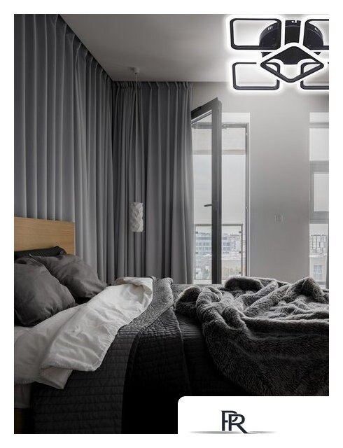 Припотолочная люстра Aitin Pro B5105A/4+1 (черный) - Изображение №4 — Интернет-магазин ПроЗаказ