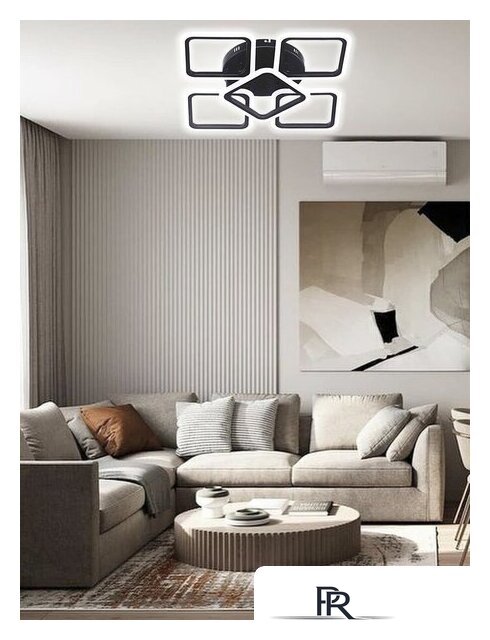 Припотолочная люстра Aitin Pro B5105A/4+1 (черный) - Изображение №5 — Интернет-магазин ПроЗаказ