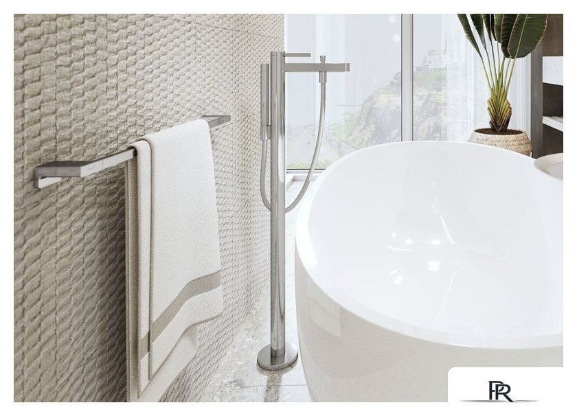 Держатель для полотенца Hansgrohe AddStoris 41747000 - Изображение №2 — Интернет-магазин ПроЗаказ