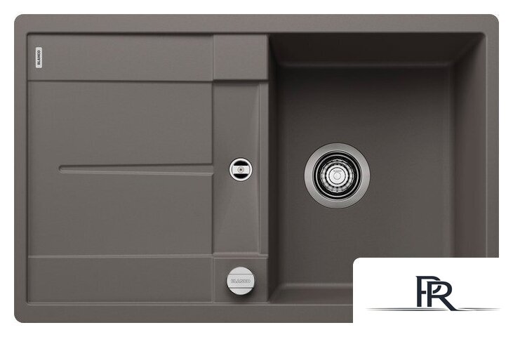 Кухонная мойка Blanco Metra 45 S-F 527290 (вулканический серый) - Изображение №1 — Интернет-магазин ПроЗаказ