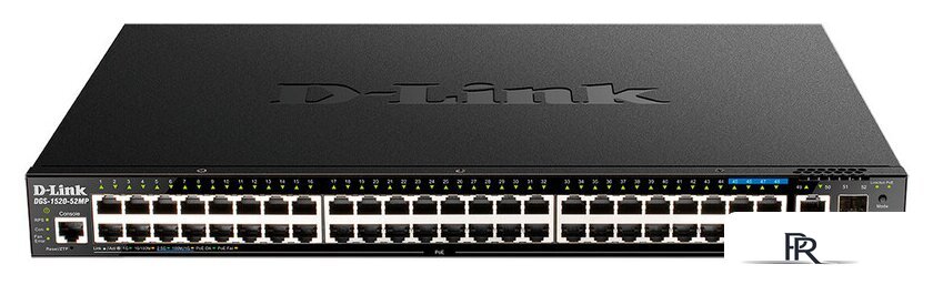 Управляемый коммутатор 3-го уровня D-Link DGS-1520-52MP/A1A - Изображение №1 — Интернет-магазин ПроЗаказ