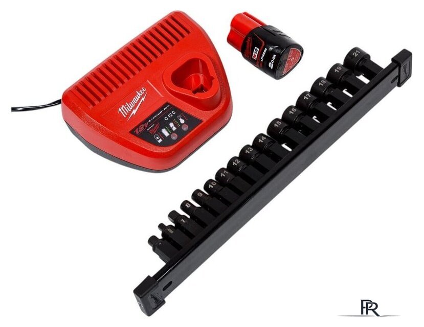 Трещотка Milwaukee M12 FPTR-202X 4933499411 (с 2-мя АКБ, кейс) - Изображение №7 — Интернет-магазин ПроЗаказ