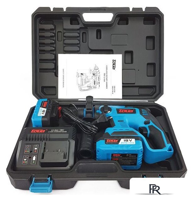 Перфоратор Toua DBLH180-1 (с 1-им АКБ, кейс) - Изображение №4 — Интернет-магазин ПроЗаказ