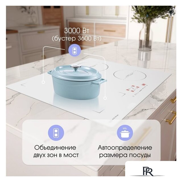 Варочная панель Zigmund & Shtain CI 46.6 W - Изображение №5 — Интернет-магазин ПроЗаказ