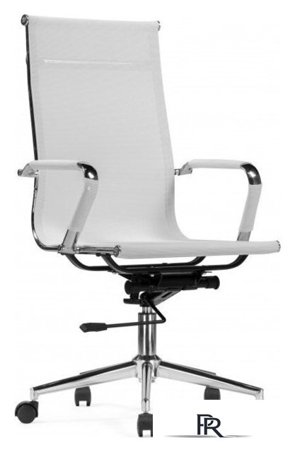 Офисное кресло Woodville Reus (белая сетка/хром) - Изображение №1 — Интернет-магазин ПроЗаказ