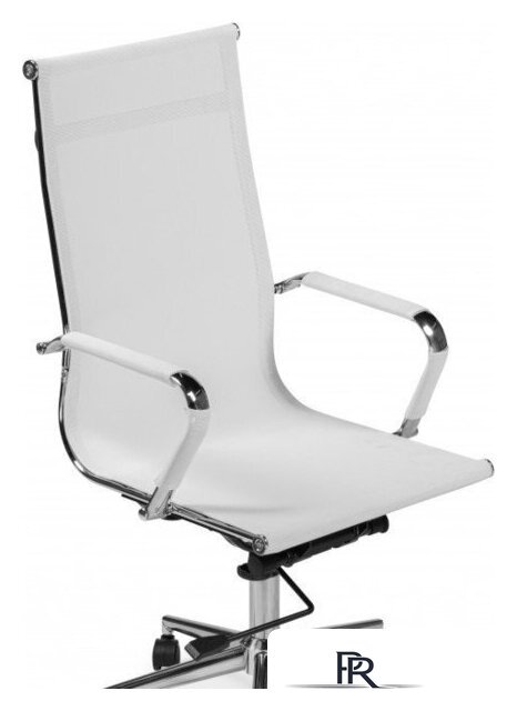 Офисное кресло Woodville Reus (белая сетка/хром) - Изображение №6 — Интернет-магазин ПроЗаказ