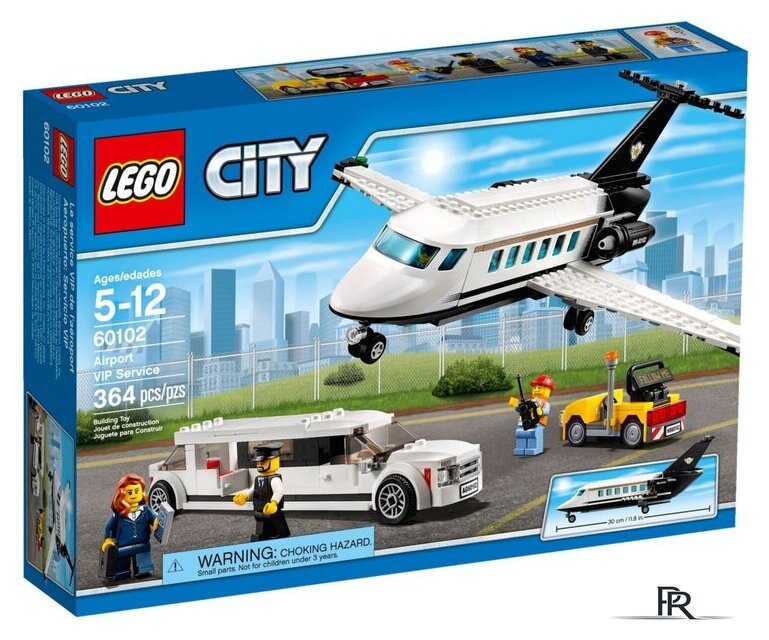 Конструктор LEGO City 60102 Служба аэропорта для важных клиентов - Изображение №1 — Интернет-магазин ПроЗаказ