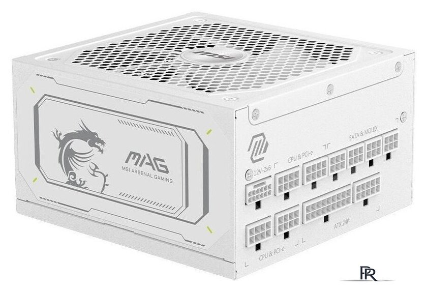 Блок питания MSI MAG A1000GL PCIE5 WHITE - Изображение №1 — Интернет-магазин ПроЗаказ