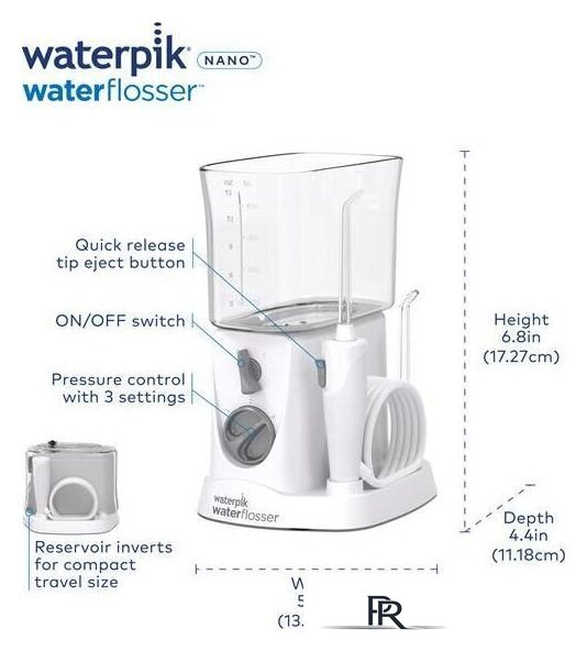 Ирригатор  Waterpik Reg WF310EU - Изображение №8 — Интернет-магазин ПроЗаказ