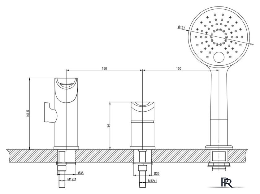 Смеситель Gross Aqua Space 1209288С - Изображение №4 — Интернет-магазин ПроЗаказ