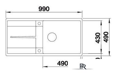 Кухонная мойка Blanco Metra XL 6 S-F (белый) [516522] - Изображение №2 — Интернет-магазин ПроЗаказ