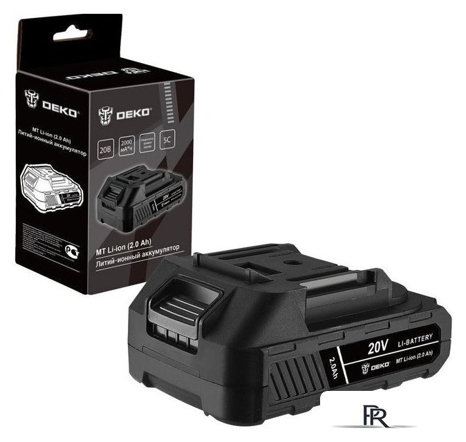 Аккумулятор Deko MT Power 084-1068 (20В/2 Ач) - Изображение №1 — Интернет-магазин ПроЗаказ