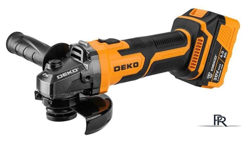 Угловая шлифмашина Deko DKAG20-125 (с 1-им АКБ) - Изображение №3 — Интернет-магазин ПроЗаказ