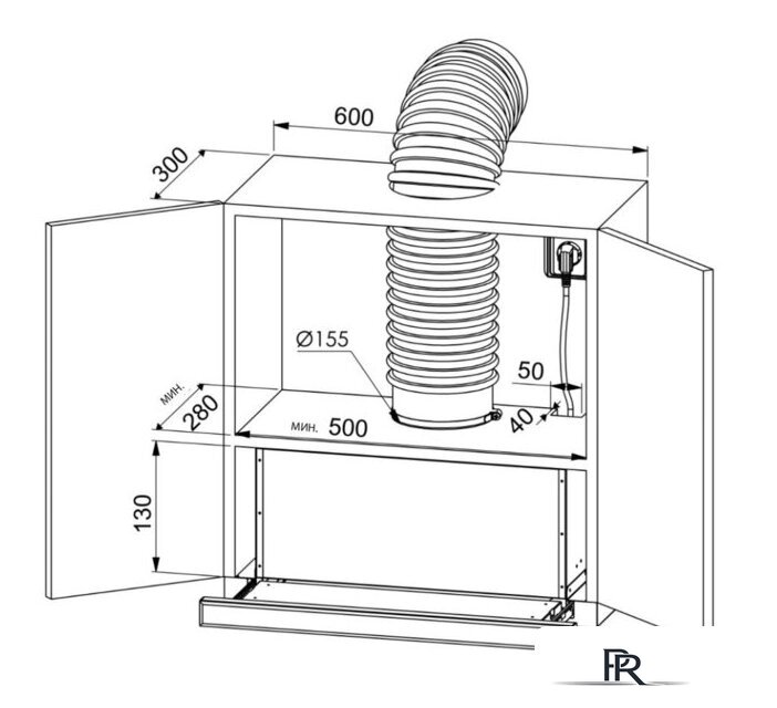 Кухонная вытяжка ZUGEL ZHT651GX - Изображение №2 — Интернет-магазин ПроЗаказ