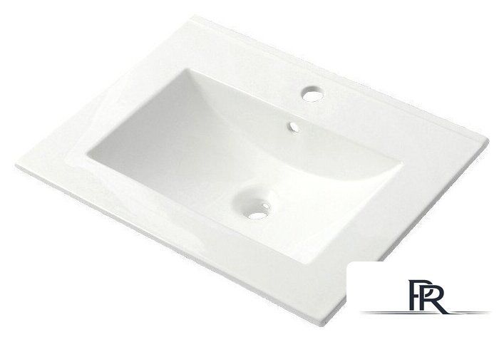  ЗОВ Тумба с умывальником Парма 60 P60LA0MWMC1B-OL60 (аттик/белый матовый/черный) - Изображение №3 — Интернет-магазин ПроЗаказ