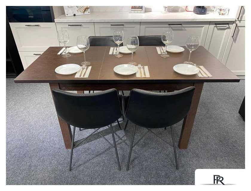 Кухонный стол Senira Кастусь 110-145x70 (венге/венге) - Изображение №11 — Интернет-магазин ПроЗаказ