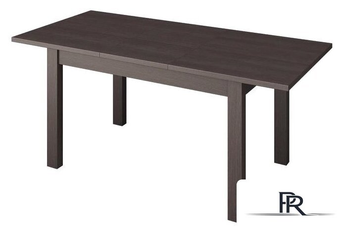 Кухонный стол Senira Кастусь 110-145x70 (венге/венге) - Изображение №2 — Интернет-магазин ПроЗаказ