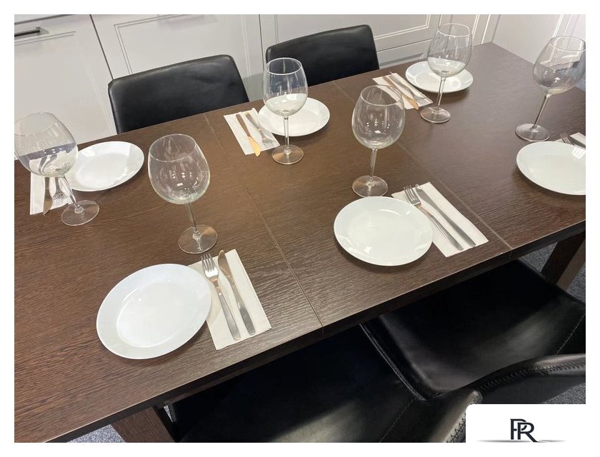 Кухонный стол Senira Кастусь 110-145x70 (венге/венге) - Изображение №12 — Интернет-магазин ПроЗаказ