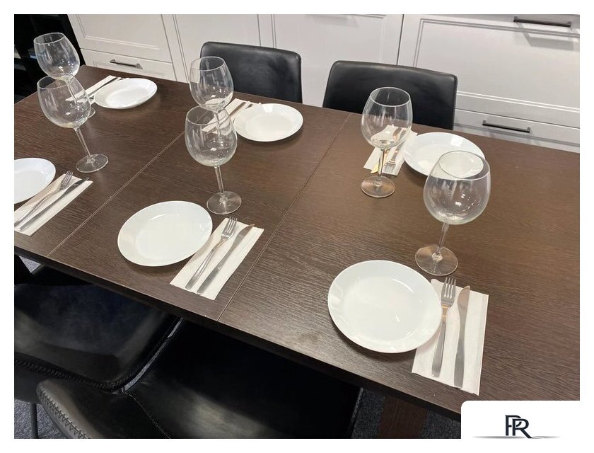 Кухонный стол Senira Кастусь 110-145x70 (венге/венге) - Изображение №10 — Интернет-магазин ПроЗаказ