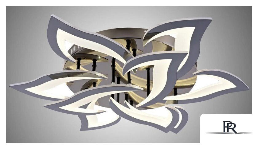 Припотолочная люстра Mirastyle Диод CF-38604/6+3 WH - Изображение №2 — Интернет-магазин ПроЗаказ