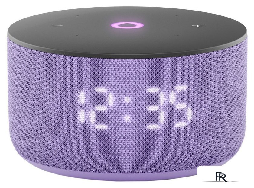 Умная колонка Яндекс Станция Мини 3 с часами (фиолетовый) - Изображение №1 — Интернет-магазин ПроЗаказ