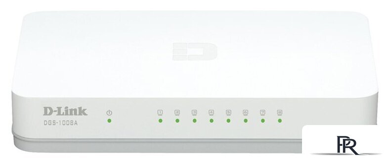 Неуправляемый коммутатор D-Link DGS-1008A - Изображение №1 — Интернет-магазин ПроЗаказ