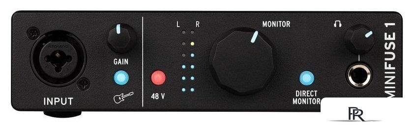 Аудиоинтерфейс Arturia MiniFuse 1 (черный) - Изображение №2 — Интернет-магазин ПроЗаказ