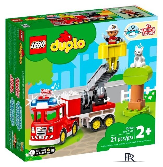 Конструктор LEGO Duplo 10969 Пожарная машина - Изображение №1 — Интернет-магазин ПроЗаказ