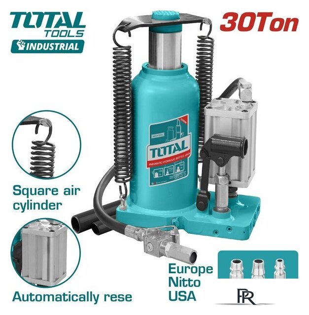 Бутылочный домкрат Total THT109306 30т - Изображение №1 — Интернет-магазин ПроЗаказ