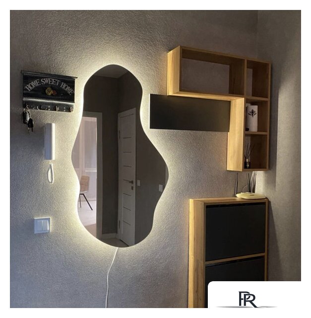 Зеркало EMZE Led 63x110 LED.NF.63.110.4K (с подсветкой, бесконтактное включение) - Изображение №2 — Интернет-магазин ПроЗаказ