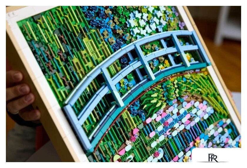 Конструктор LEGO Art 31220 Клод Моне — Мост через пруд с водяными лилиями - Изображение №15 — Интернет-магазин ПроЗаказ