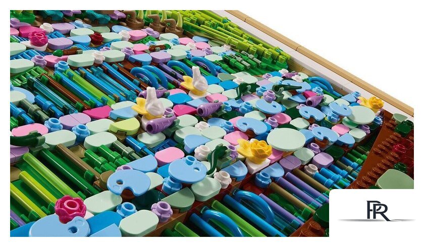 Конструктор LEGO Art 31220 Клод Моне — Мост через пруд с водяными лилиями - Изображение №6 — Интернет-магазин ПроЗаказ