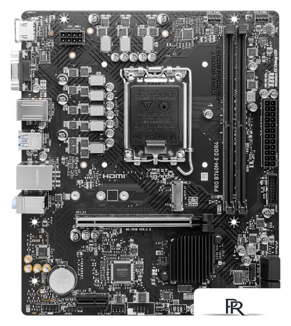 Материнская плата MSI Pro B760M-E DDR4 - Изображение №1 — Интернет-магазин ПроЗаказ