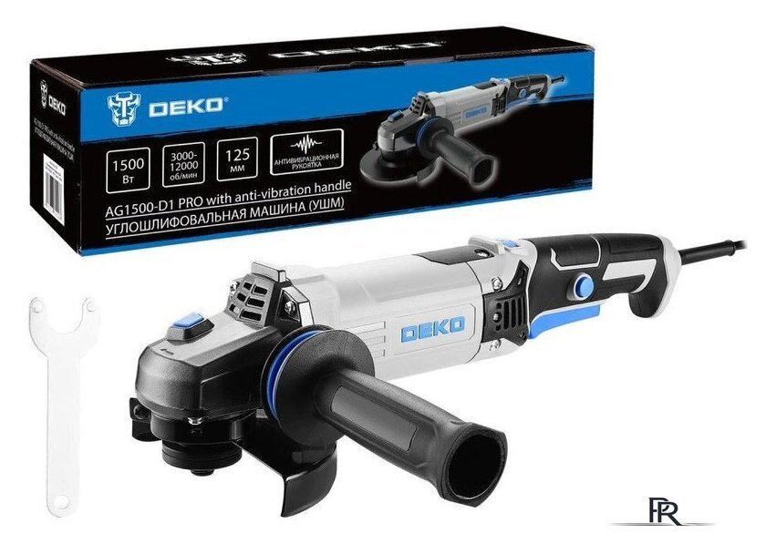 Угловая шлифмашина Deko AG1500-D1 Pro 083-1028 - Изображение №1 — Интернет-магазин ПроЗаказ