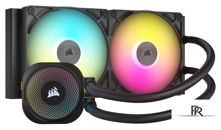 Система жидкостного охлаждения для процессора Corsair iCUE LINK TITAN 280 RX RGB CW-9061017-WW - Изображение №1 — Интернет-магазин ПроЗаказ