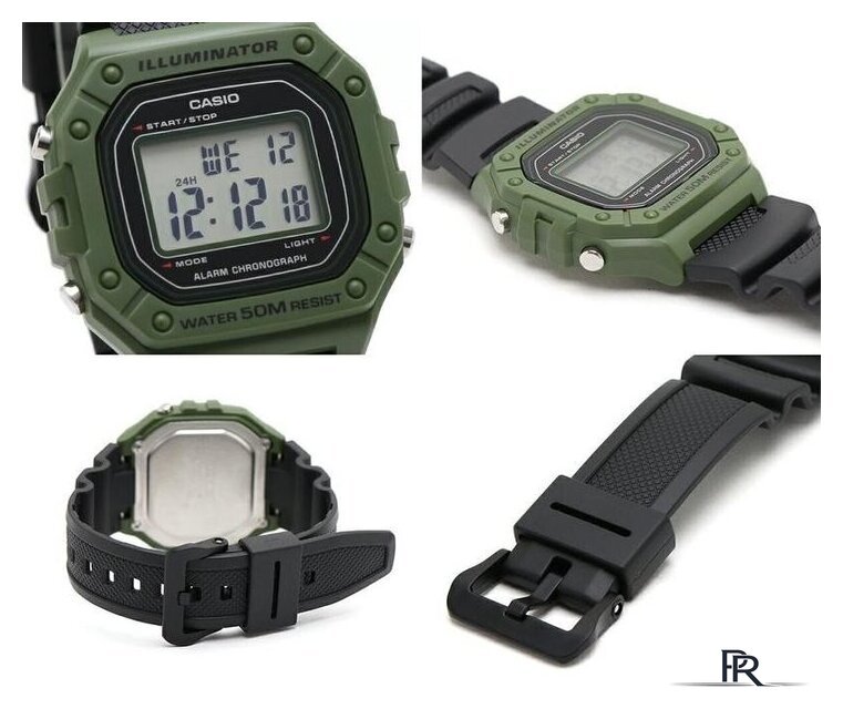 Наручные часы Casio W-218H-3A - Изображение №6 — Интернет-магазин ПроЗаказ