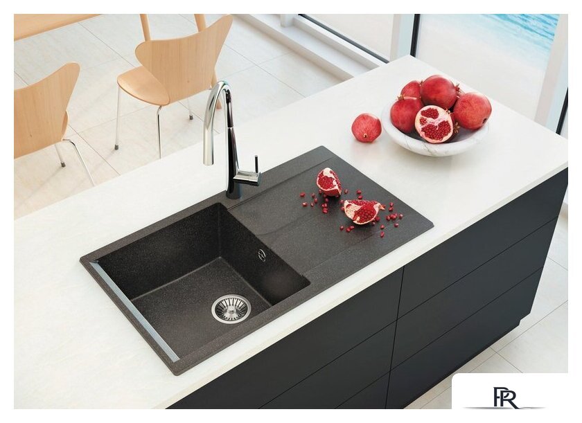 Кухонная мойка Polygran Gals-860 (черный 16) - Изображение №2 — Интернет-магазин ПроЗаказ