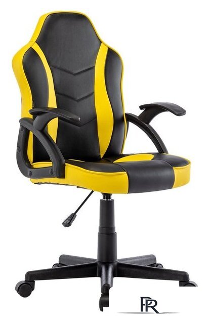 Игровое (геймерское) кресло Brabix GM-203 (черный/желтый) - Изображение №1 — Интернет-магазин ПроЗаказ