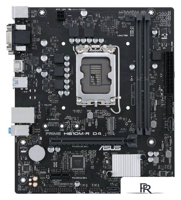 Материнская плата ASUS Prime H610M-R D4-SI - Изображение №1 — Интернет-магазин ПроЗаказ