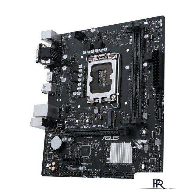 Материнская плата ASUS Prime H610M-R D4-SI - Изображение №4 — Интернет-магазин ПроЗаказ
