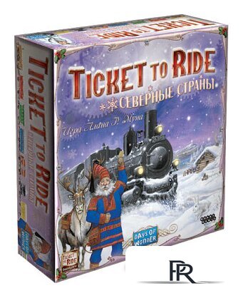Настольная игра Мир Хобби Ticket To Ride: Северные страны - Изображение №1 — Интернет-магазин ПроЗаказ